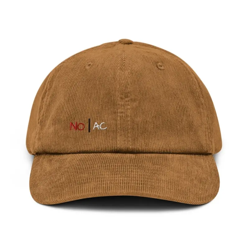 NO / AC Corduroy Cap - 2 colors